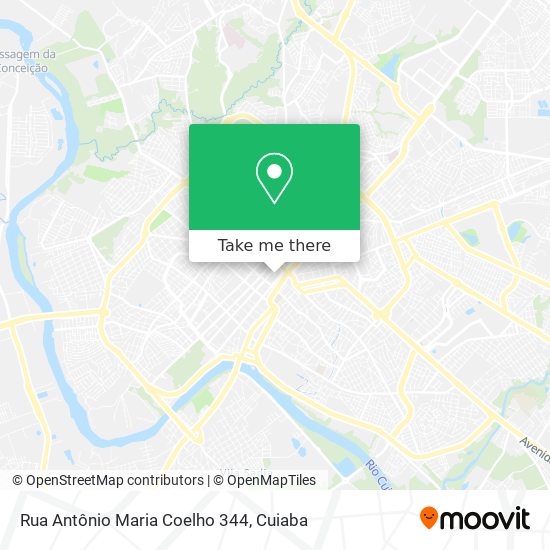 Mapa Rua Antônio Maria Coelho 344