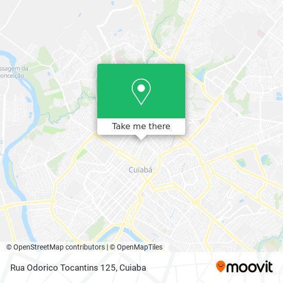 Rua Odorico Tocantins 125 map