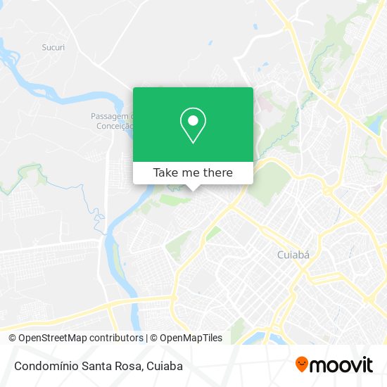 Condomínio Santa Rosa map