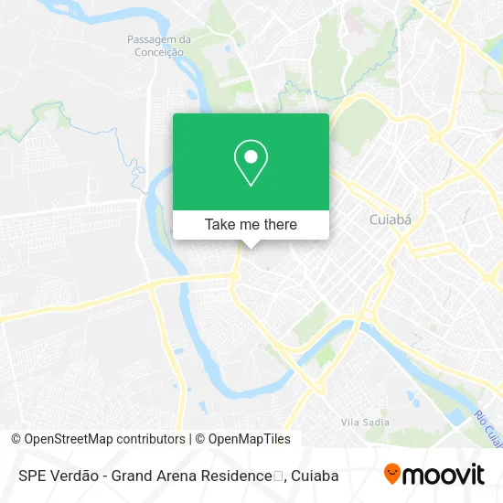 SPE Verdão - Grand Arena Residence🏢 map