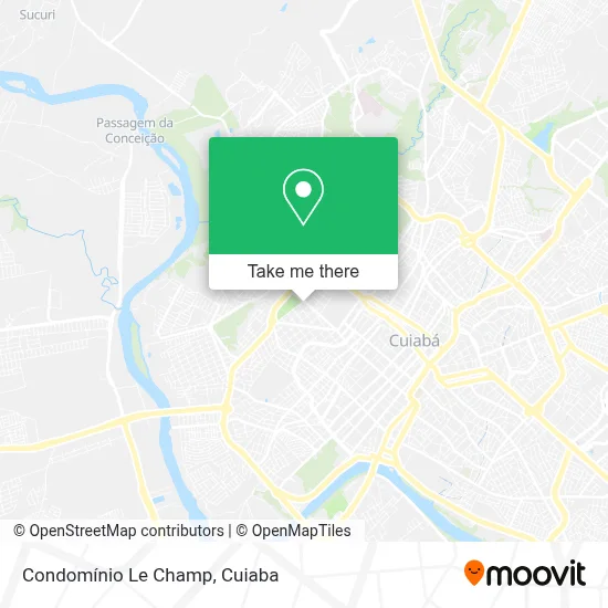 Condomínio Le Champ map