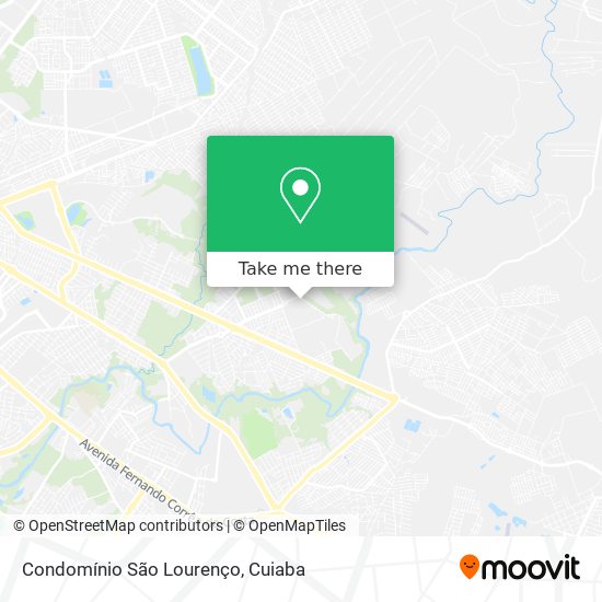 Condomínio São Lourenço map