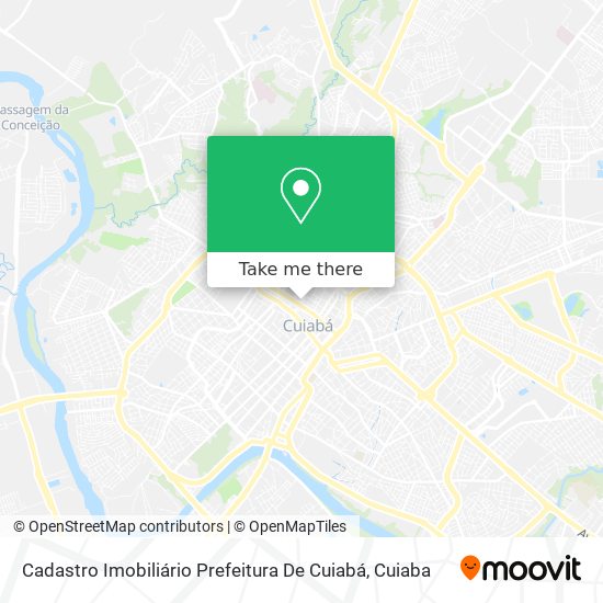 Cadastro Imobiliário Prefeitura De Cuiabá map