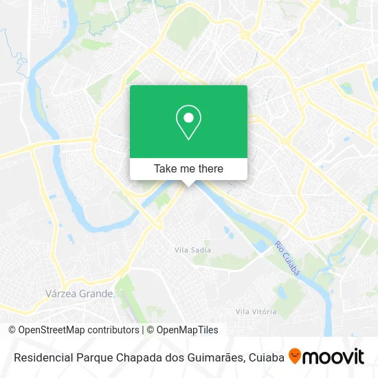Residencial Parque Chapada dos Guimarães map