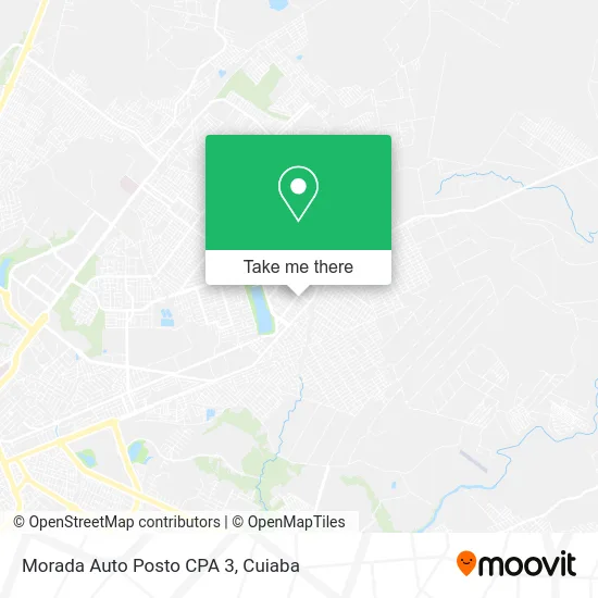 Morada Auto Posto CPA 3 map