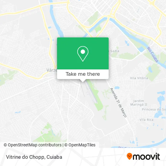 Vitrine do Chopp map