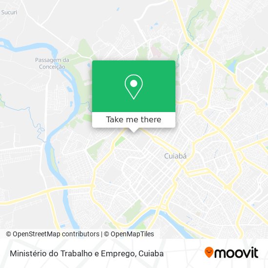 Ministério do Trabalho e Emprego map