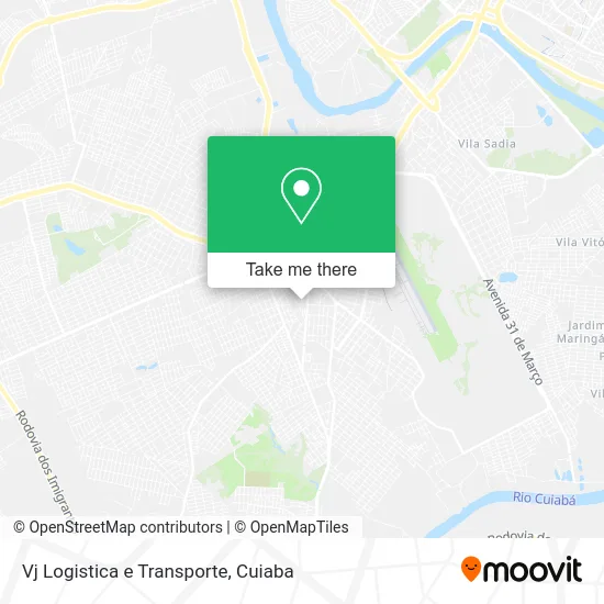 Vj Logistica e Transporte map