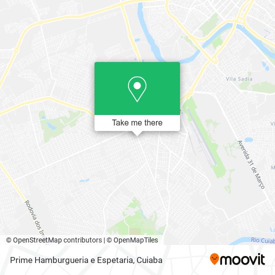 Prime Hamburgueria e Espetaria map