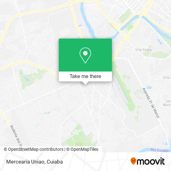 Mercearia Uniao map