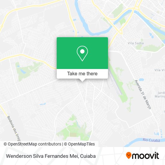 Wenderson Silva Fernandes Mei map