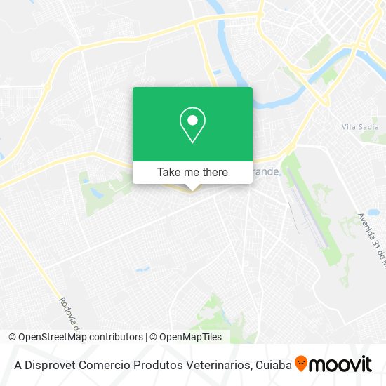 A Disprovet Comercio Produtos Veterinarios map