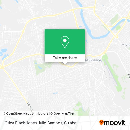 Ótica Black Jones Julio Campos map