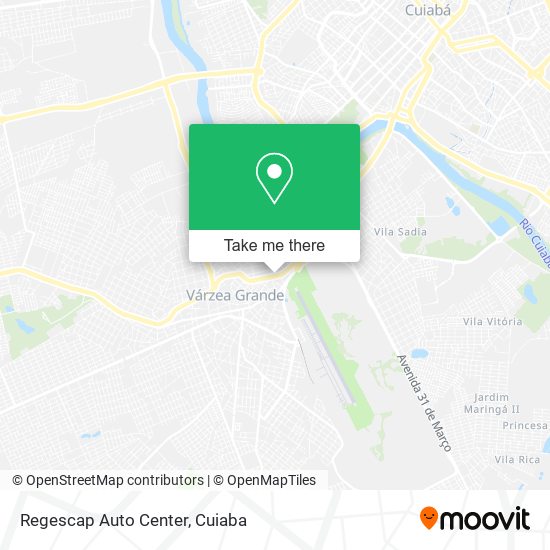 Regescap Auto Center map