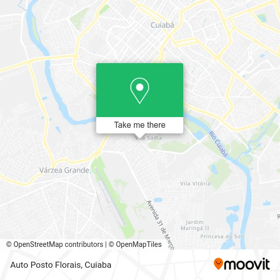 Auto Posto Florais map