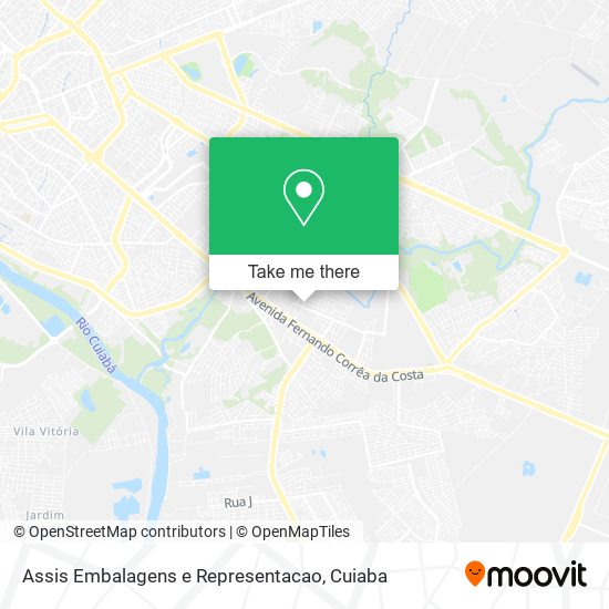 Assis Embalagens e Representacao map