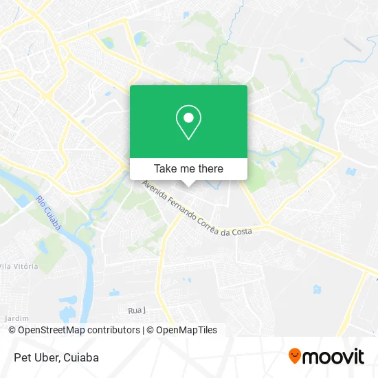 Pet Uber map