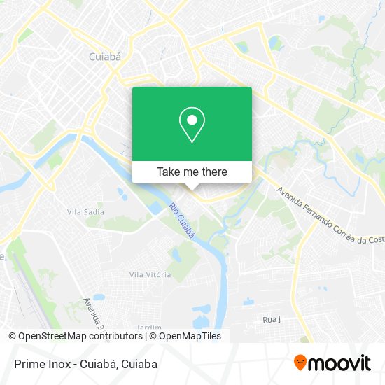 Prime Inox - Cuiabá map