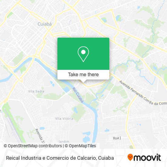 Reical Industria e Comercio de Calcario map