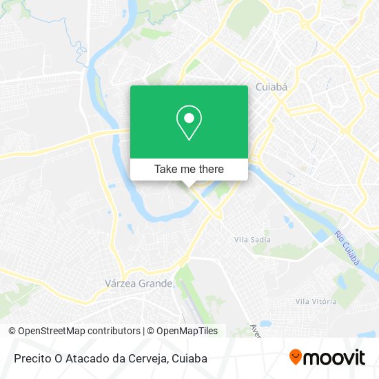 Precito O Atacado da Cerveja map