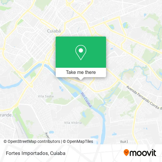 Fortes Importados map