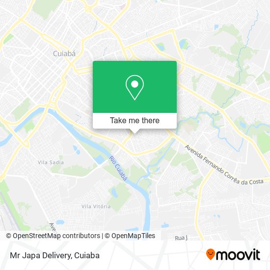 Mr Japa Delivery map