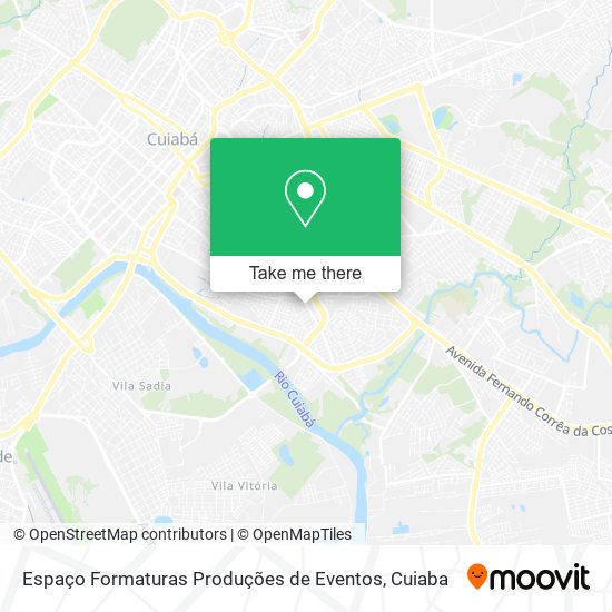 Espaço Formaturas Produções de Eventos map