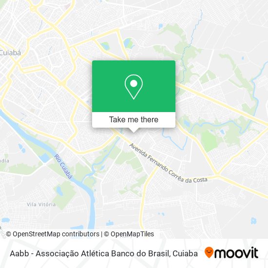 Mapa Aabb - Associação Atlética Banco do Brasil