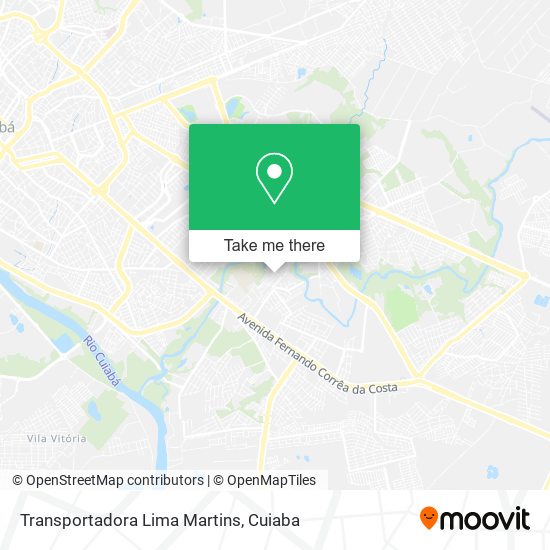 Transportadora Lima Martins map