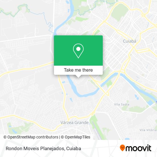 Mapa Rondon Moveis Planejados