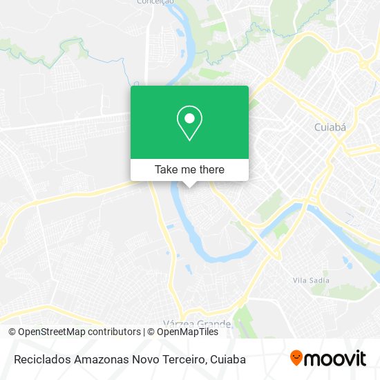 Reciclados Amazonas Novo Terceiro map