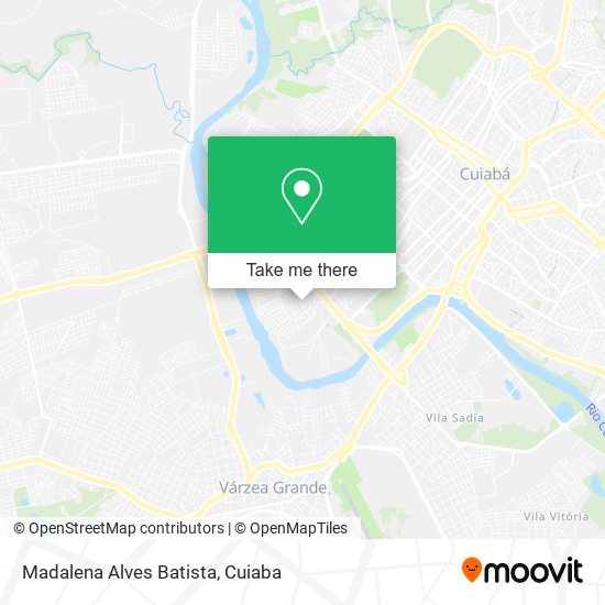 Mapa Madalena Alves Batista