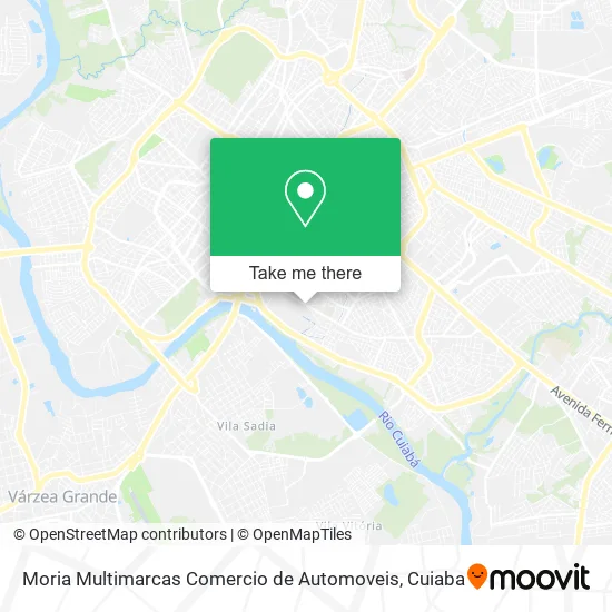 Moria Multimarcas Comercio de Automoveis map