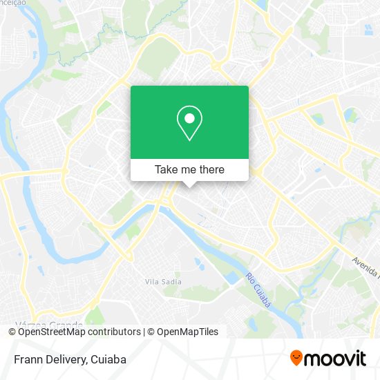 Frann Delivery map