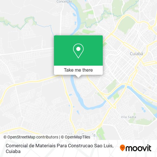 Comercial de Materiais Para Construcao Sao Luis map