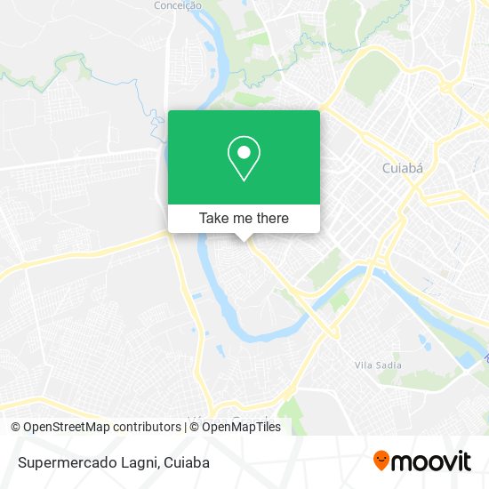 Supermercado Lagni map