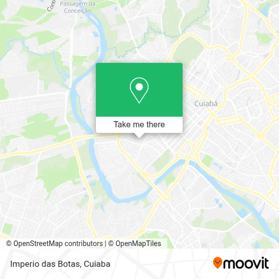Imperio das Botas map