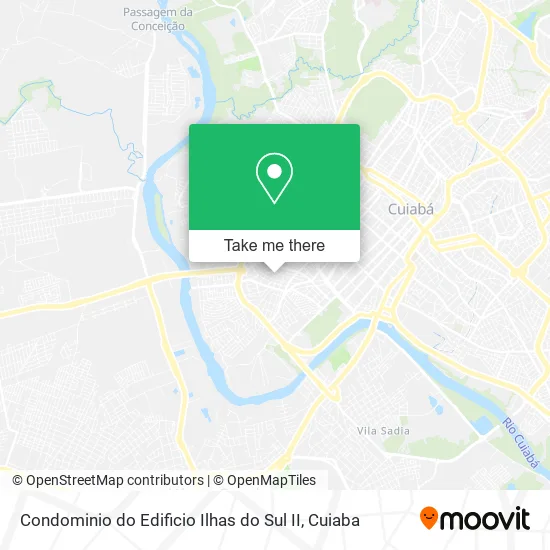 Condominio do Edificio Ilhas do Sul II map