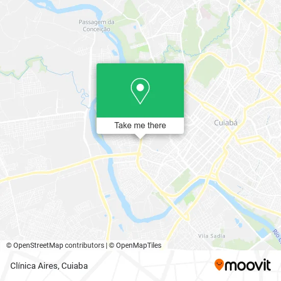 Clínica Aires map