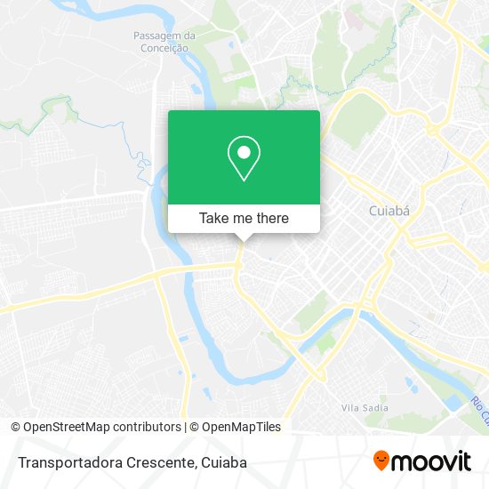 Transportadora Crescente map