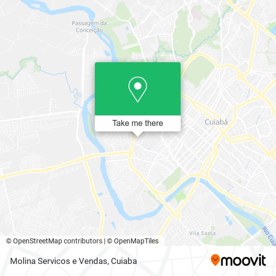 Molina Servicos e Vendas map