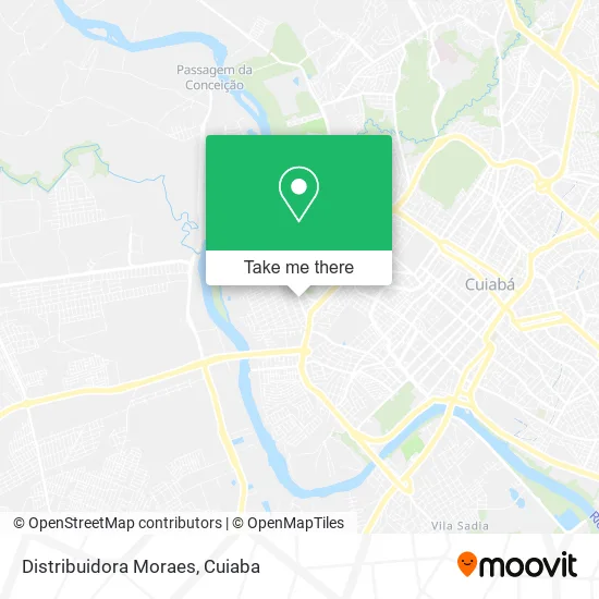 Distribuidora Moraes map