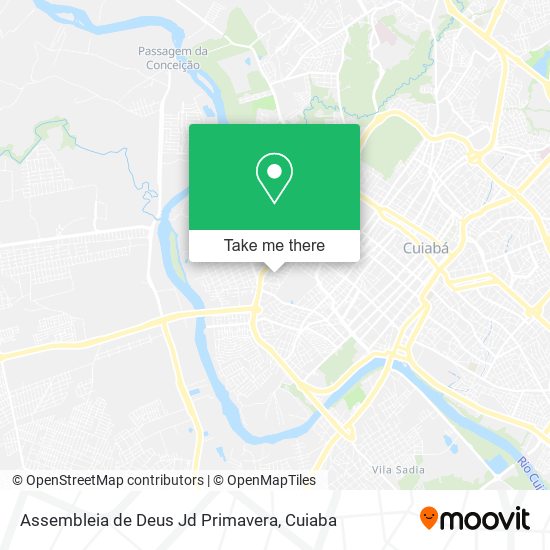 Assembleia de Deus Jd Primavera map