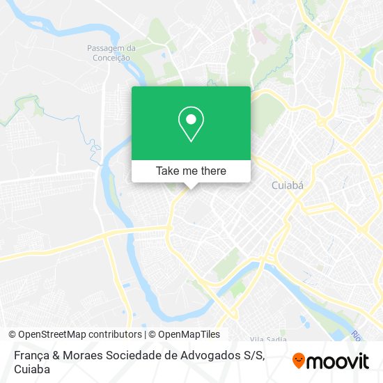 França & Moraes Sociedade de Advogados S / S map