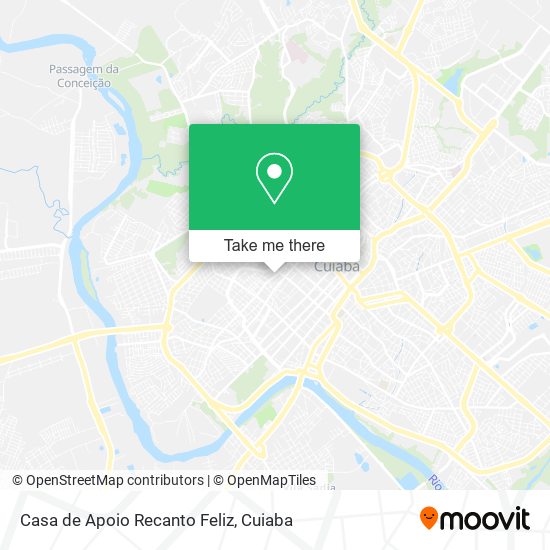 Casa de Apoio Recanto Feliz map
