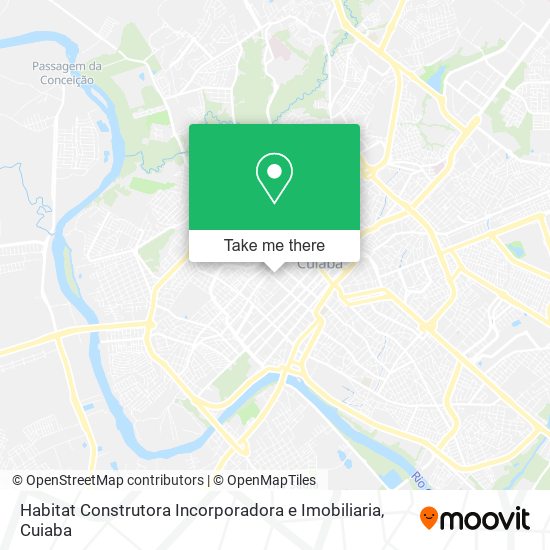 Habitat Construtora Incorporadora e Imobiliaria map