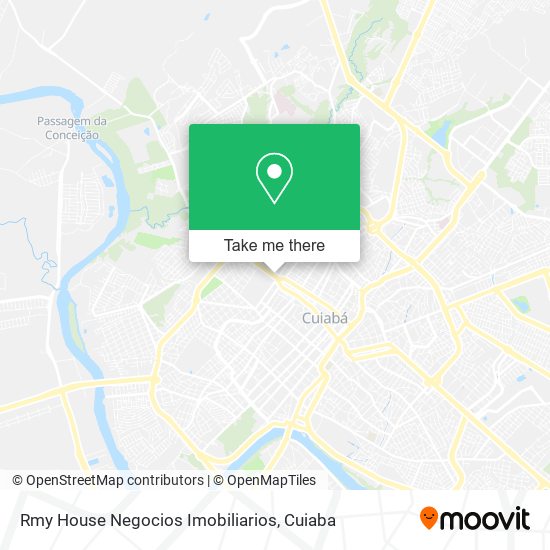 Rmy House Negocios Imobiliarios map