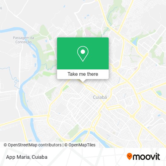 App Maria map