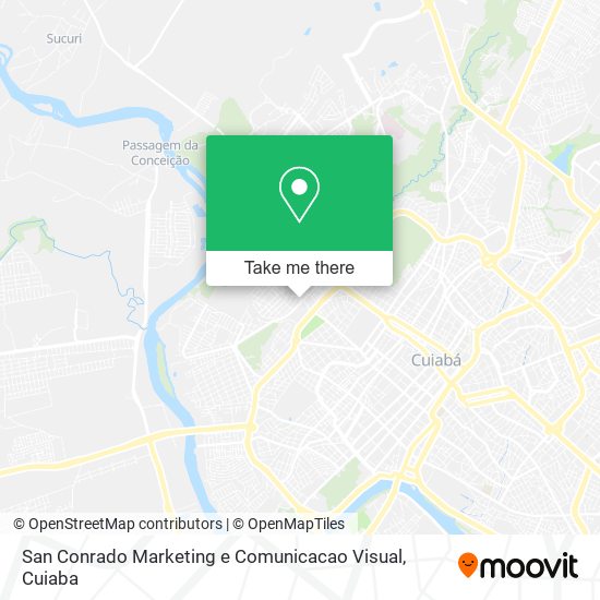 Mapa San Conrado Marketing e Comunicacao Visual