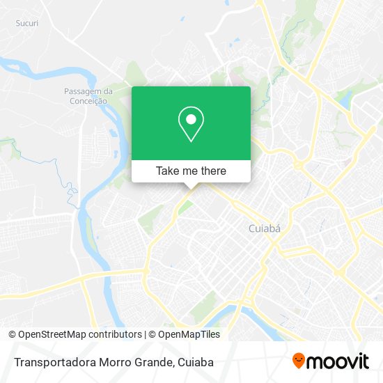 Mapa Transportadora Morro Grande